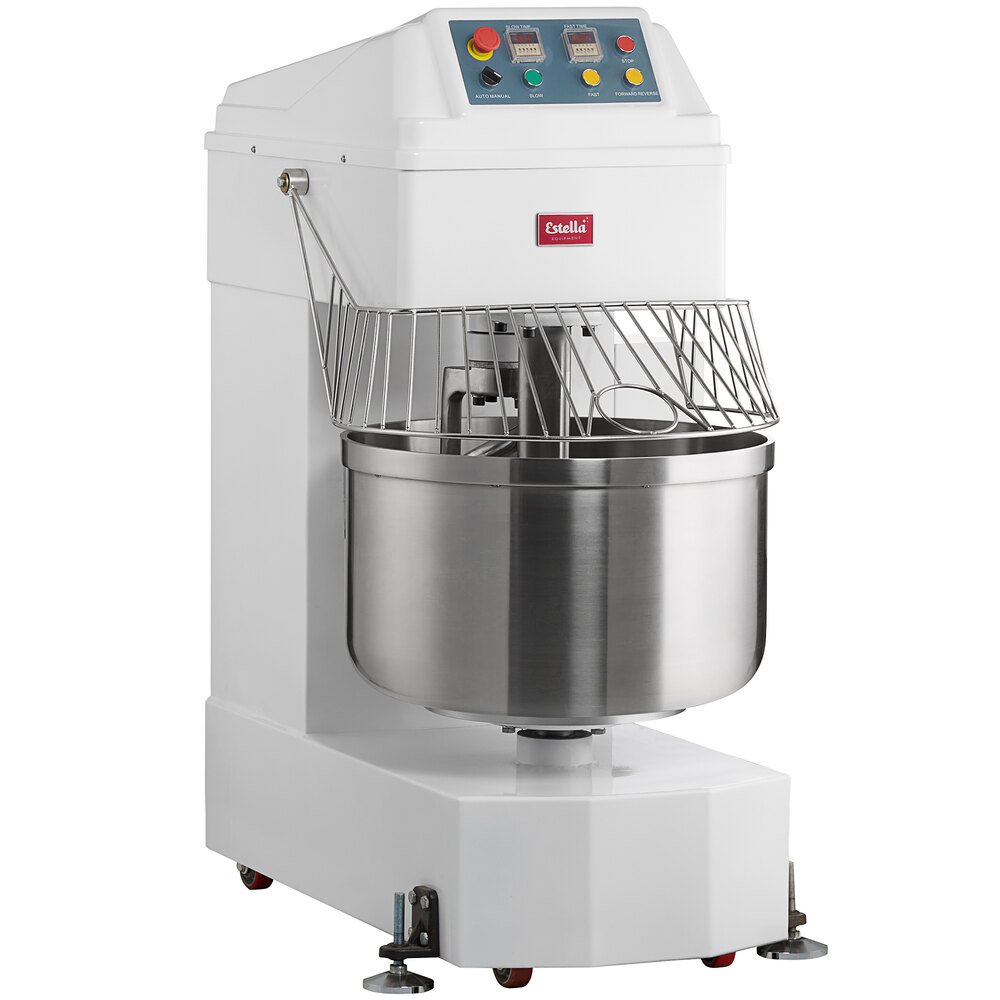 Estella SM100 100 qt. / 150 lb. TwoSpeed Spiral Dough Mixer 220V, 3