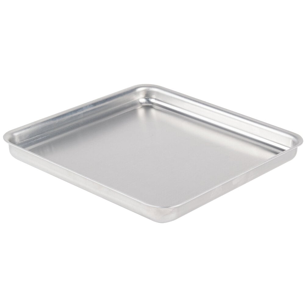 American Metalcraft HCSQ1010 10 x 10 x 1 Hard Coat Aluminum Square Pizza  Pan