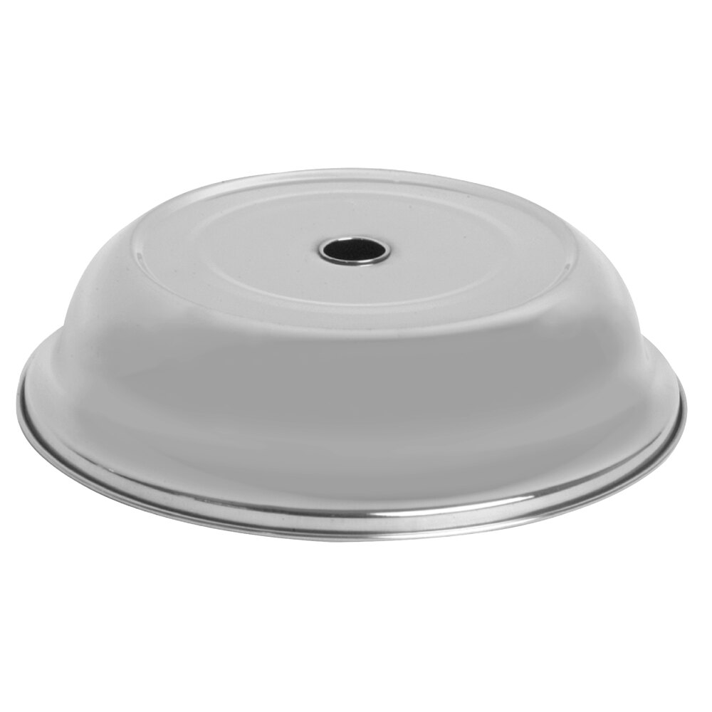 Stainless Steel Dome Plate Cover 9 5/8" x 9 3/4"