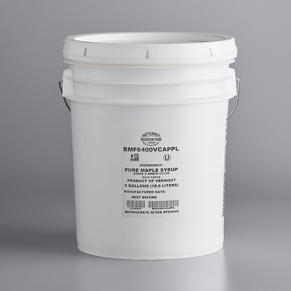 Bulk Maple Syrup 5Gallons, Pure Grade A staurantStore