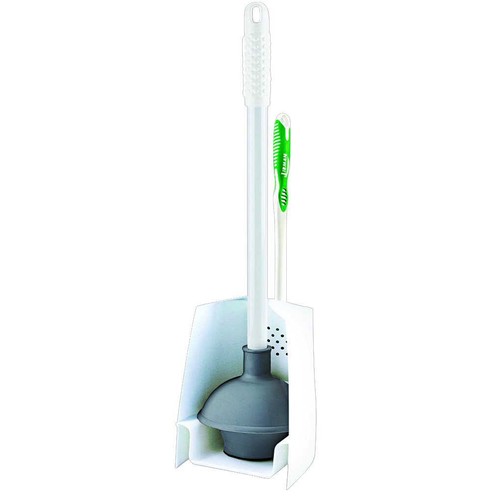 Libman 1024 Toilet Bowl Brush and Plunger Set