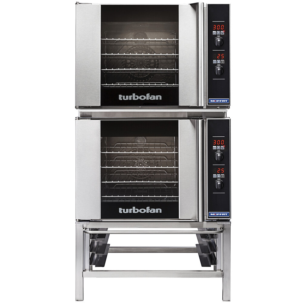Moffat E31D4/2 Turbofan Double Deck Half Size Electric Convection Oven