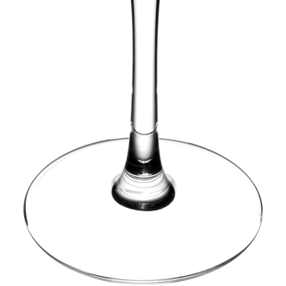 Set of 11 Clear Wine Glasses Short Fancy Stem 2.5 Base, 4.2 Tall, 7 oz.  440i
