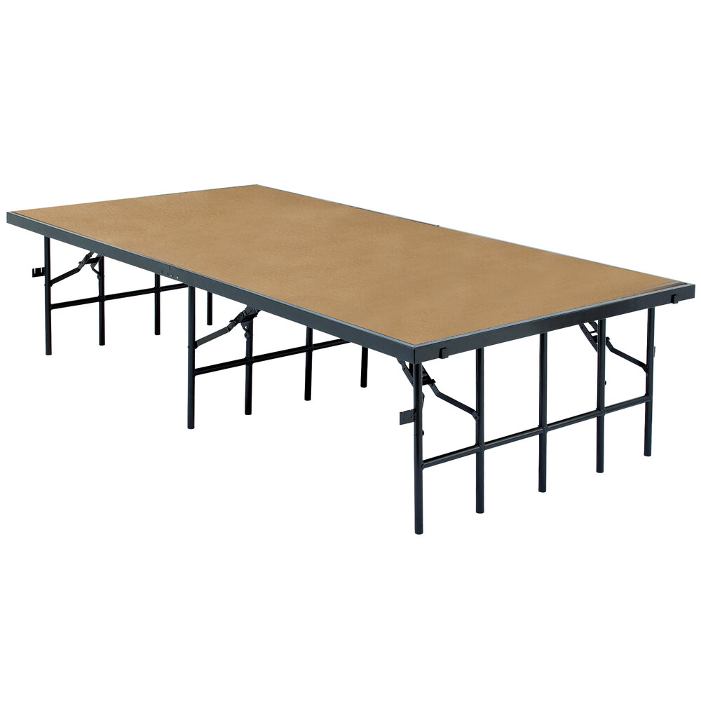 National Public Seating S4816HB Single Height Hardboard Portable