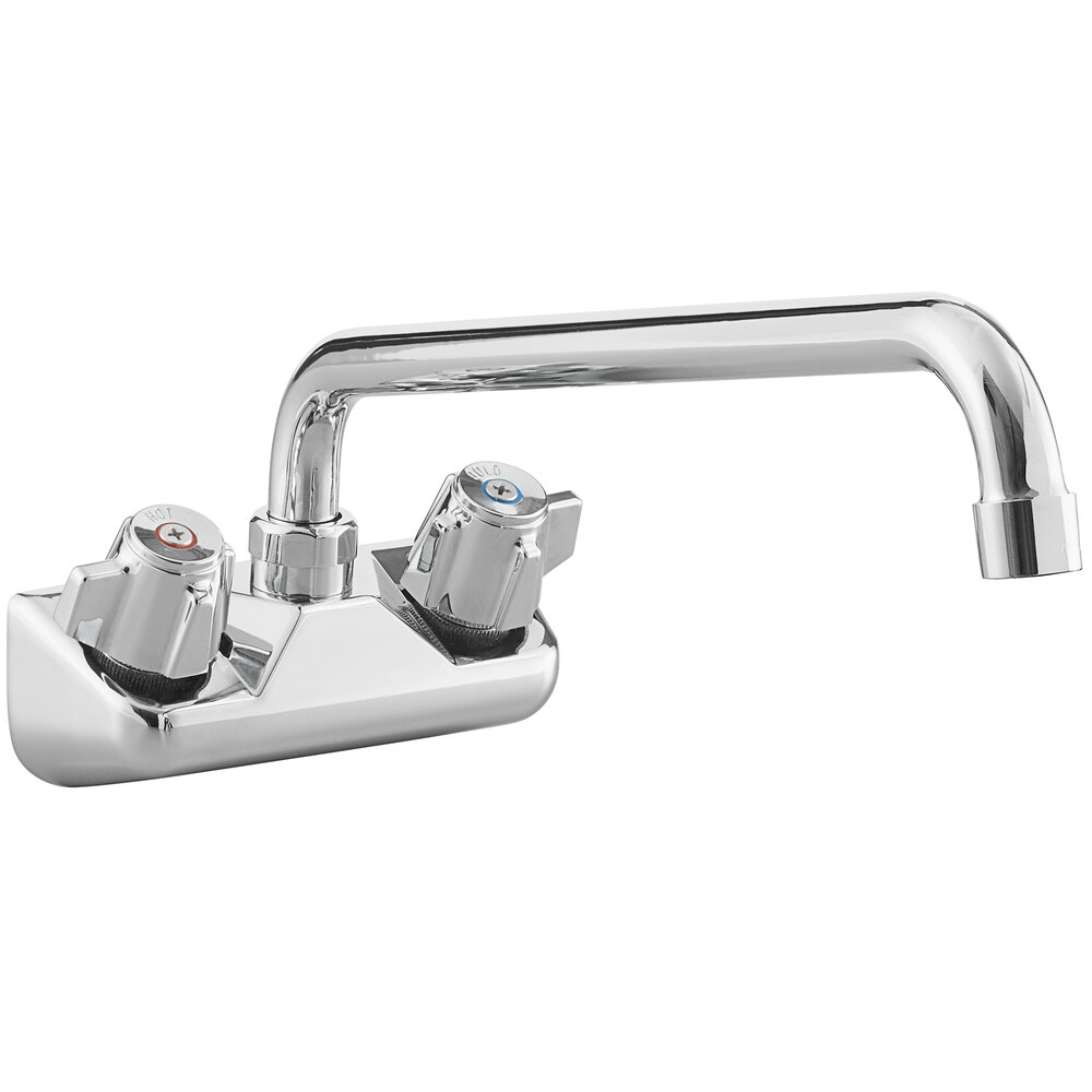 Regency Wall Mount Faucet w/ 14" Swing Spout and 4" Centers