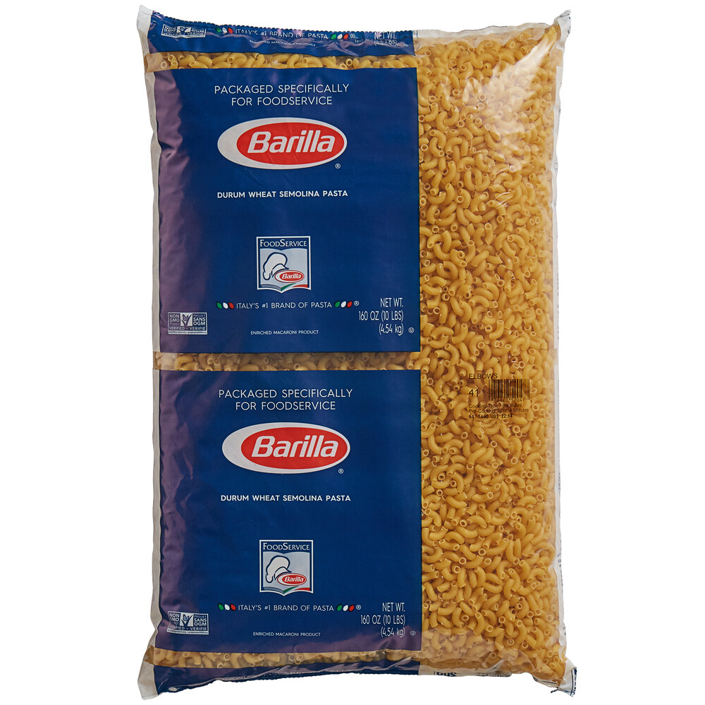 Barilla Elbow Pasta 20 lb. staurantStore