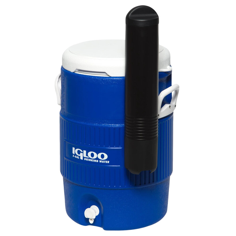 Igloo 42026 5 Gallon Blue Insulated Portable Water Cooler with Cup