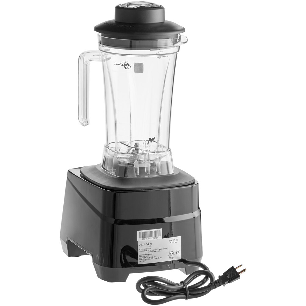AvaMix BX2100P 3 1/2 hp Commercial Blender with 8-Speed Programmable  Touchpad Control, Timer and 64 oz. Tritan™ Plastic Jar