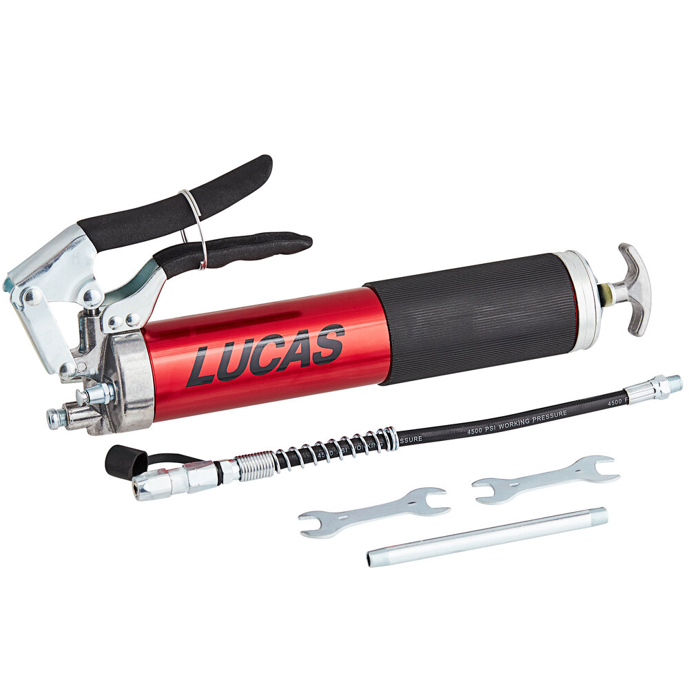 Lucas Oil L338 14 oz. HeavyDuty Pistol Grip Grease Gun