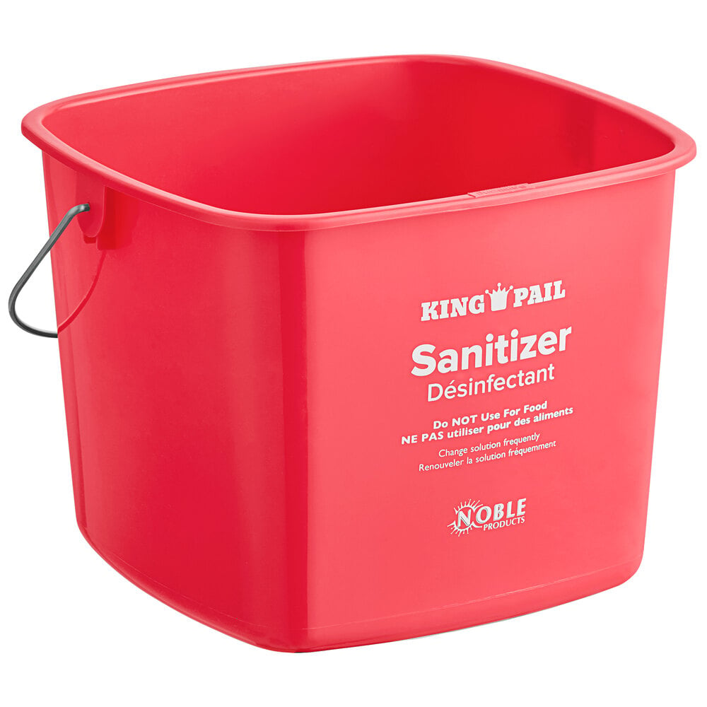 Cleaning Bucket: Noble Products 3 Qt. Green Cleaning Pail