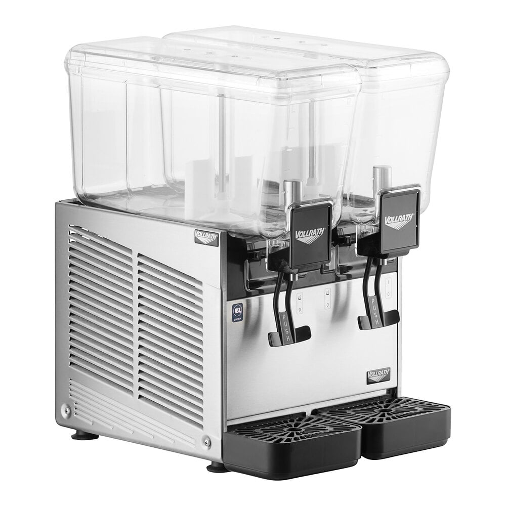 Vollrath VBBD2-37-S Double 3.17 Gallon Bowl Refrigerated