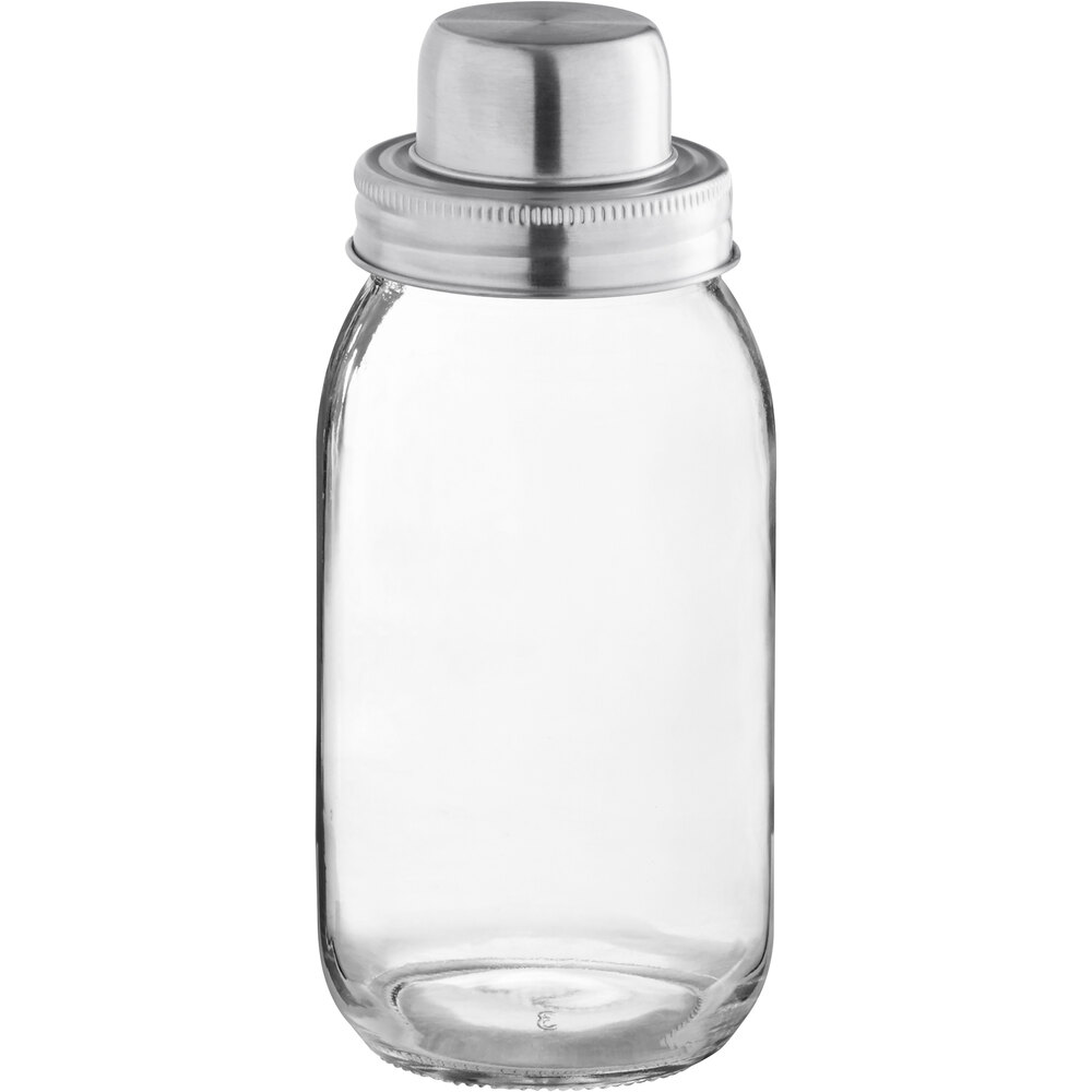 Acopa 28 oz. Stainless Steel 3-Piece Cobbler Cocktail Shaker