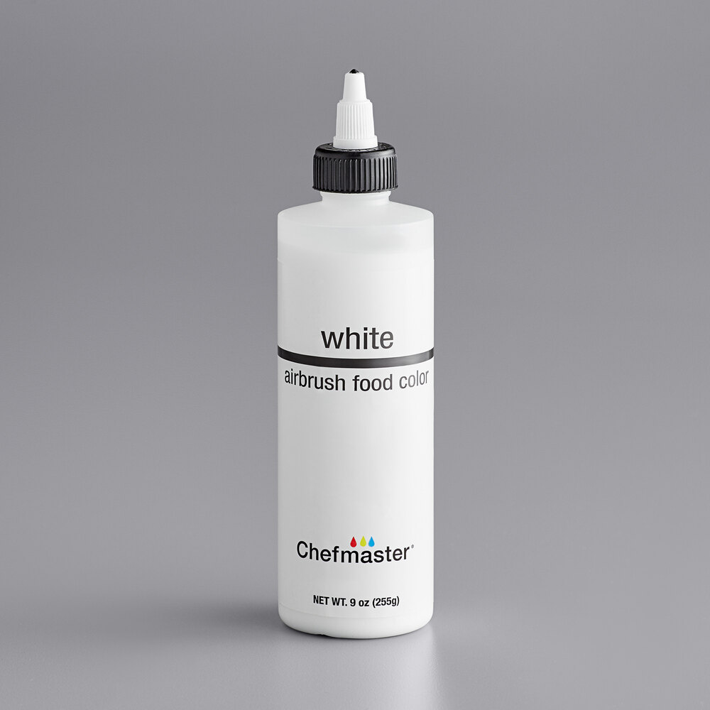 Chefmaster Airbrush Food Color (9 oz.) White