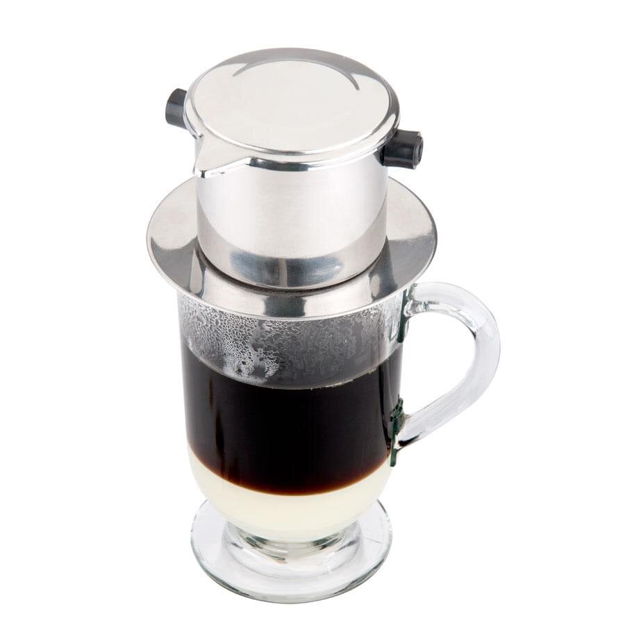 a typical vietnamese coffee filter