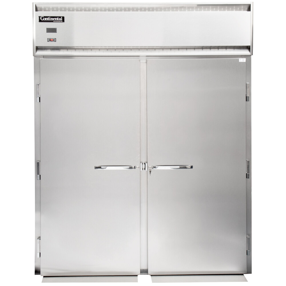 Continental Refrigerator D1RSESN Designer Slim Line Refrigerator Reach-in  17-3/4W