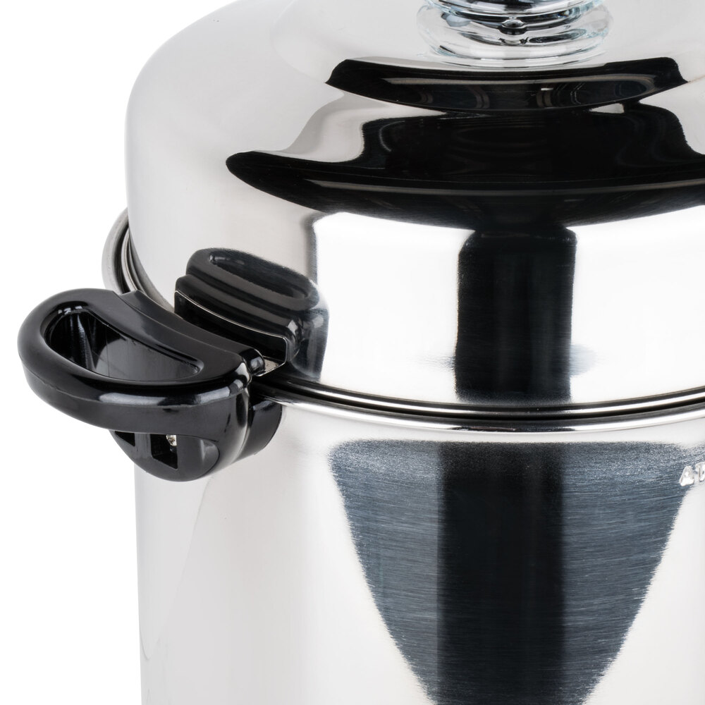Hamilton Beach D50065 60 Cup (2.5 Gallon) Stainless Steel Coffee Urn