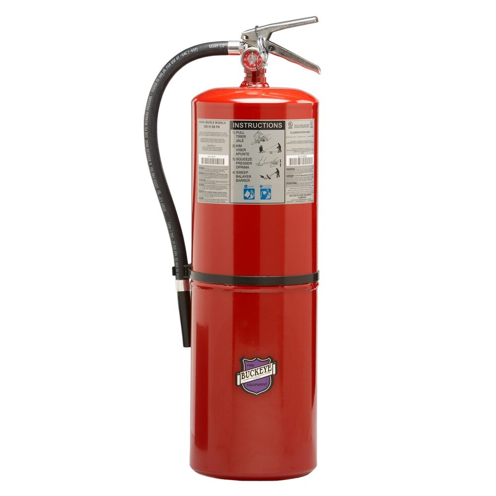 Buckeye 20 lb. Purple K Fire Extinguisher Dry Chemical BC