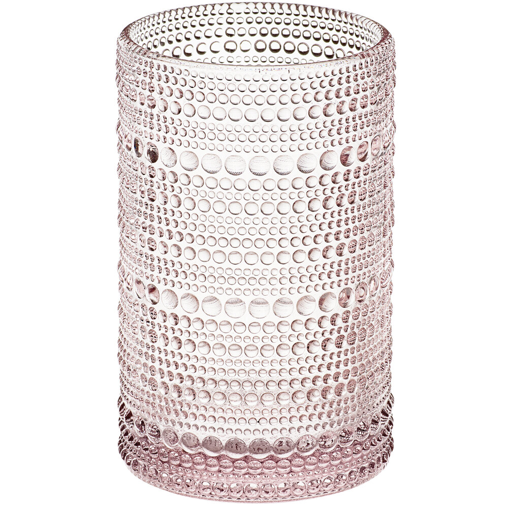 Fortessa Jupiter 13 oz. Pink Beverage Glass 24/Case