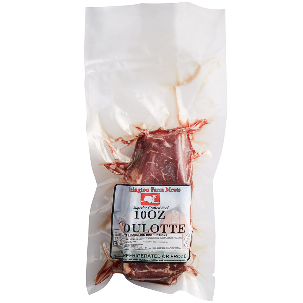 Warrington Farm Meats 10 oz. Fresh Coulotte Steak 16/Case