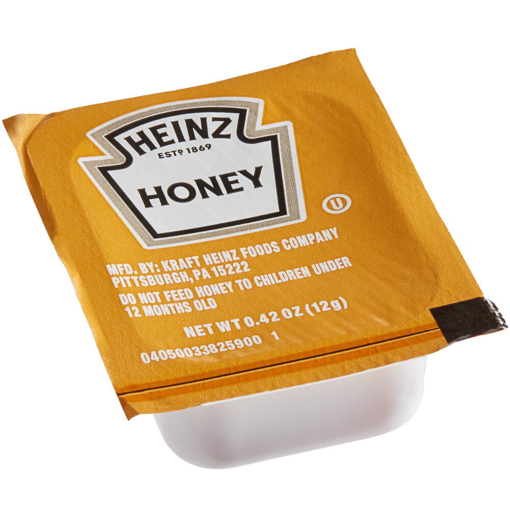 Heinz 0.5 oz. Honey Portion Cups 200/Case