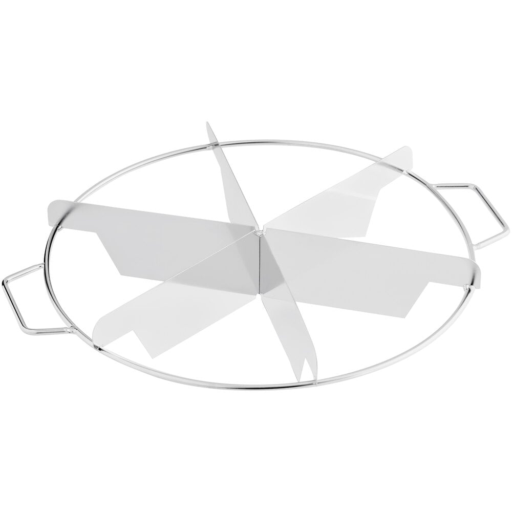 Choice 10" Stainless Steel 6 Cut Pie Cutter