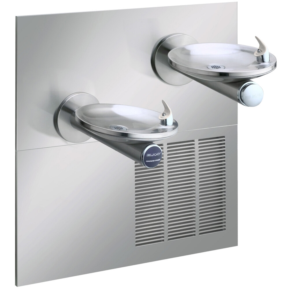Elkay ENOBM28RAK SwirlFlo Fountain Reverse BiLevel Wall Mount HandsFree NonFiltered Chilled