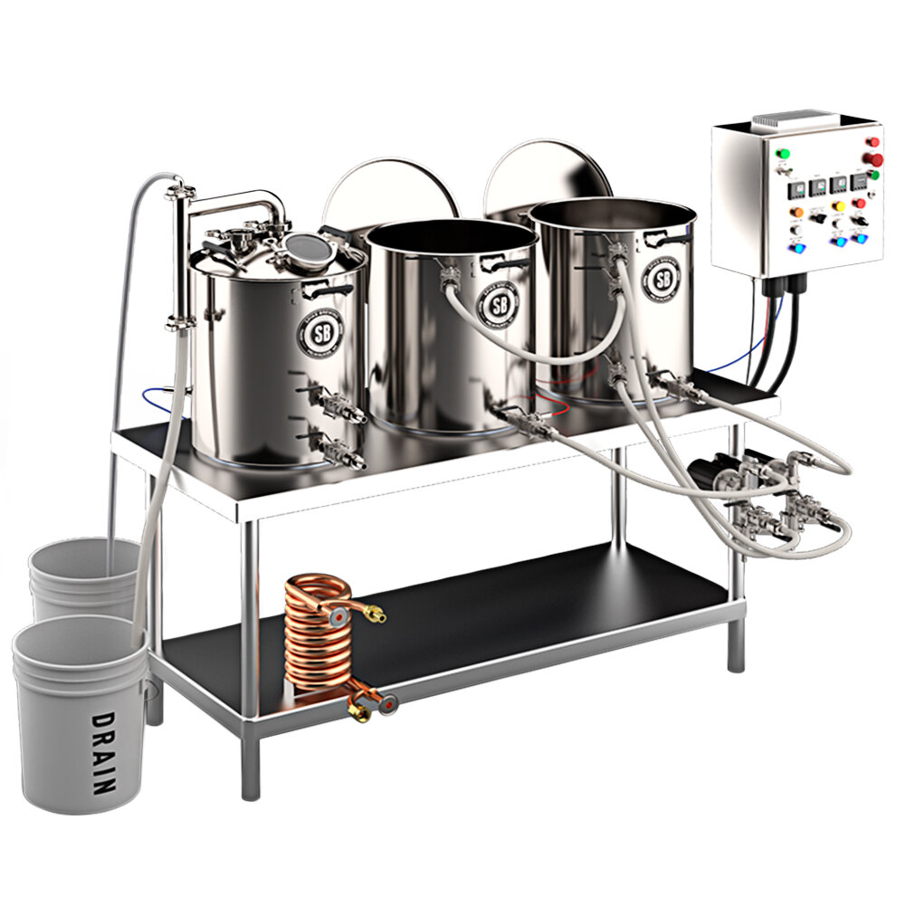 Spike Brewing Spike Trio 10 Gallon System with NPT Fittings, Single