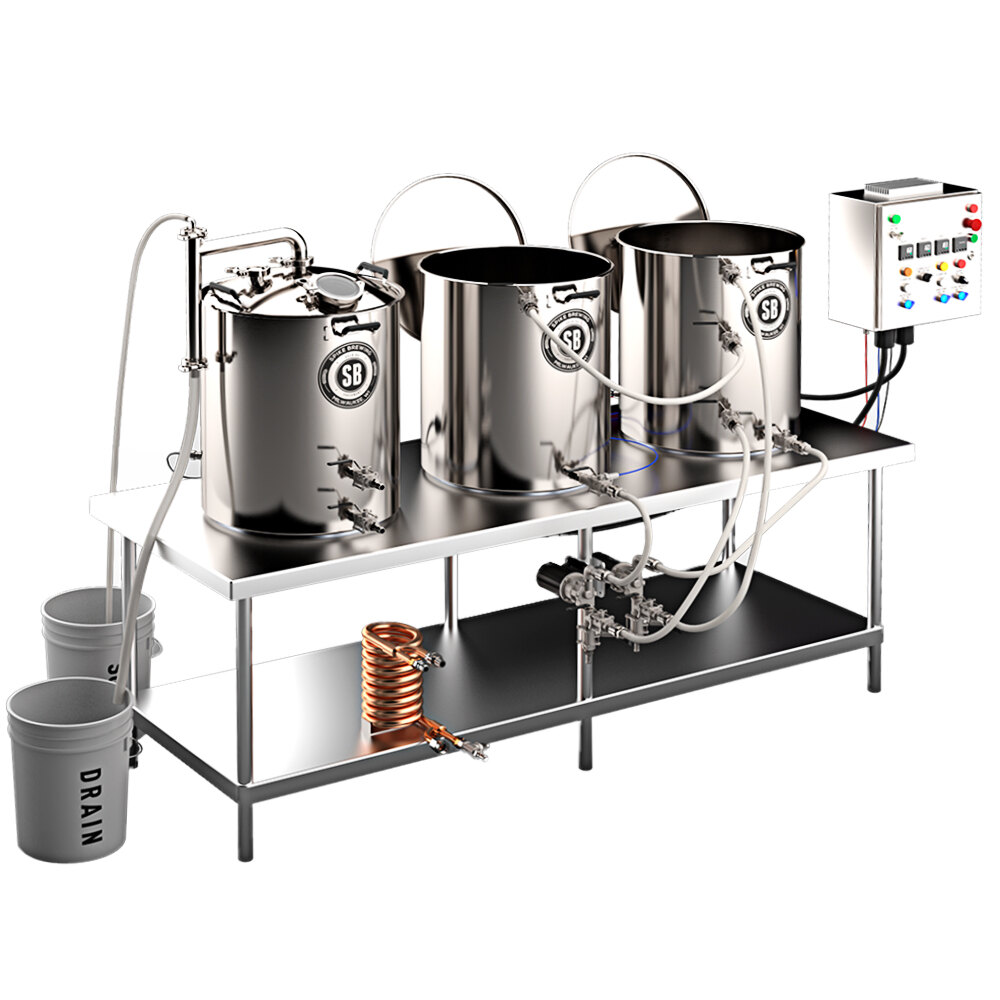 Spike Brewing Spike Trio 50 Gallon System with NPT Fittings, Single