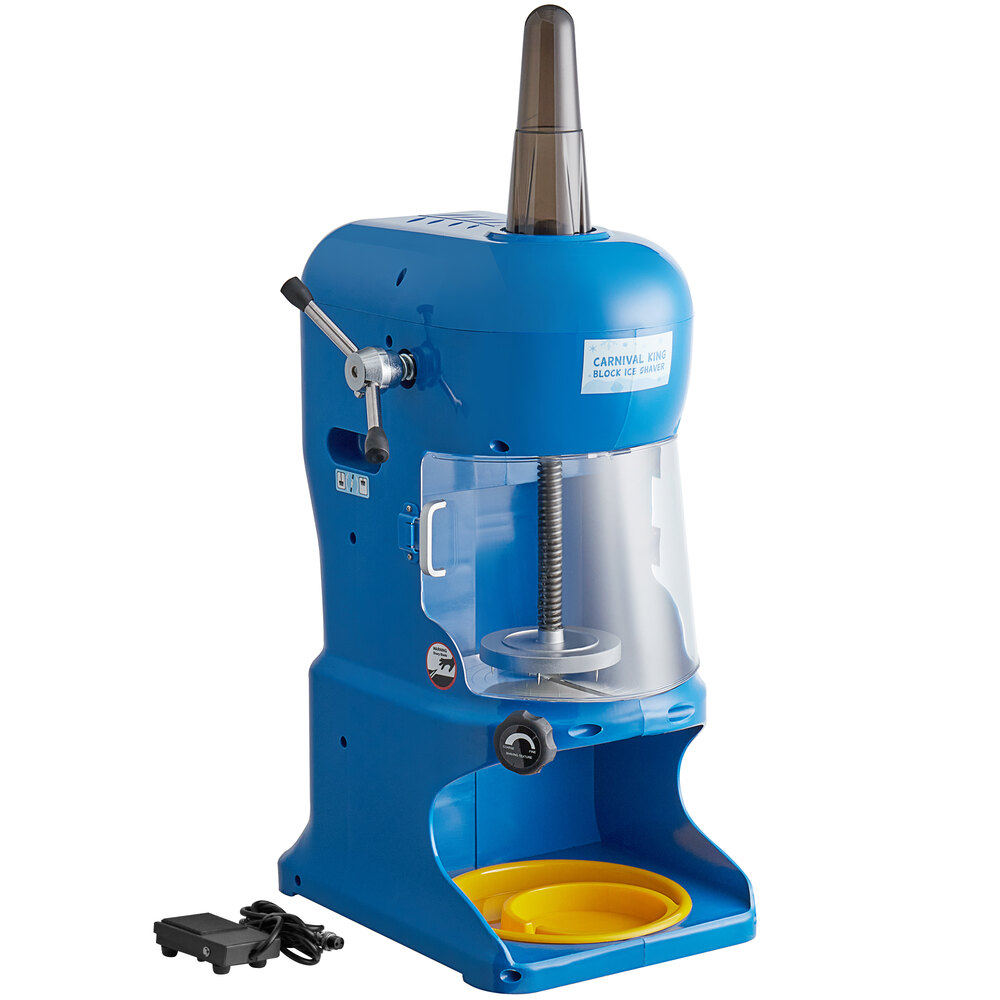 Carnival King IBS250 Block Ice Shaver 120V, 1/3 HP