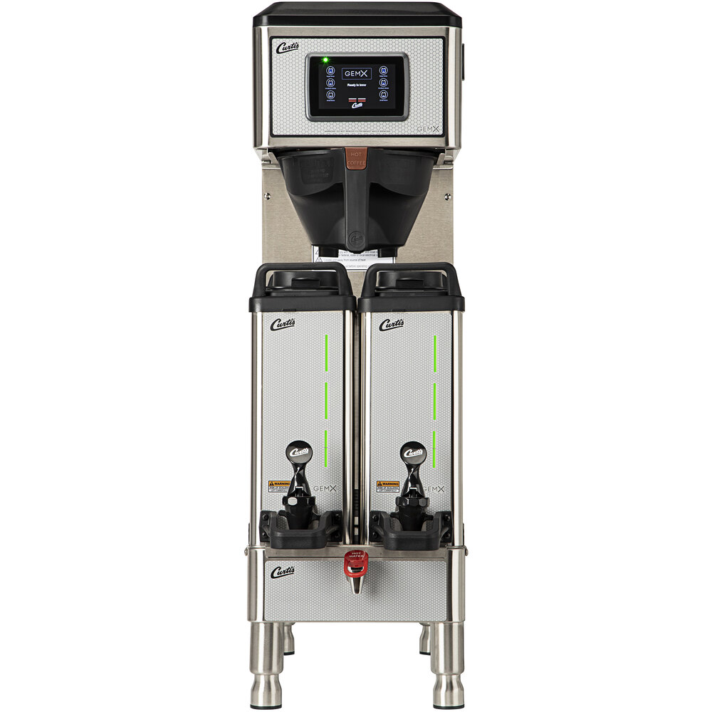 Curtis G4GEMXN63A1000 GemX Narrow IntelliFresh Twin Coffee Brewer