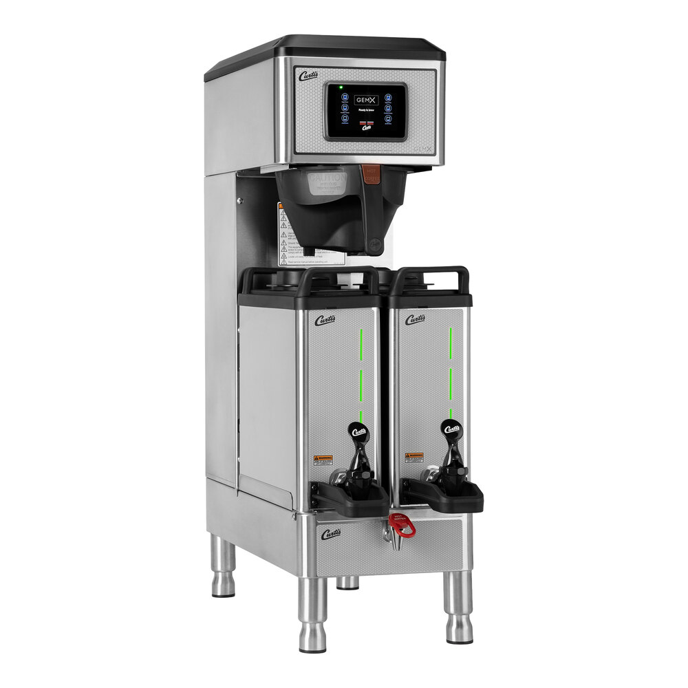 Curtis G4GEMXN63A1000 GemX Narrow IntelliFresh Twin Coffee Brewer