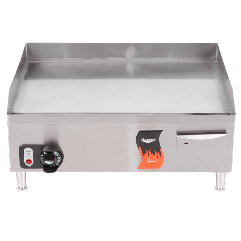Vollrath 40716 Cayenne 24" Thermostatic Electric Griddle 220V