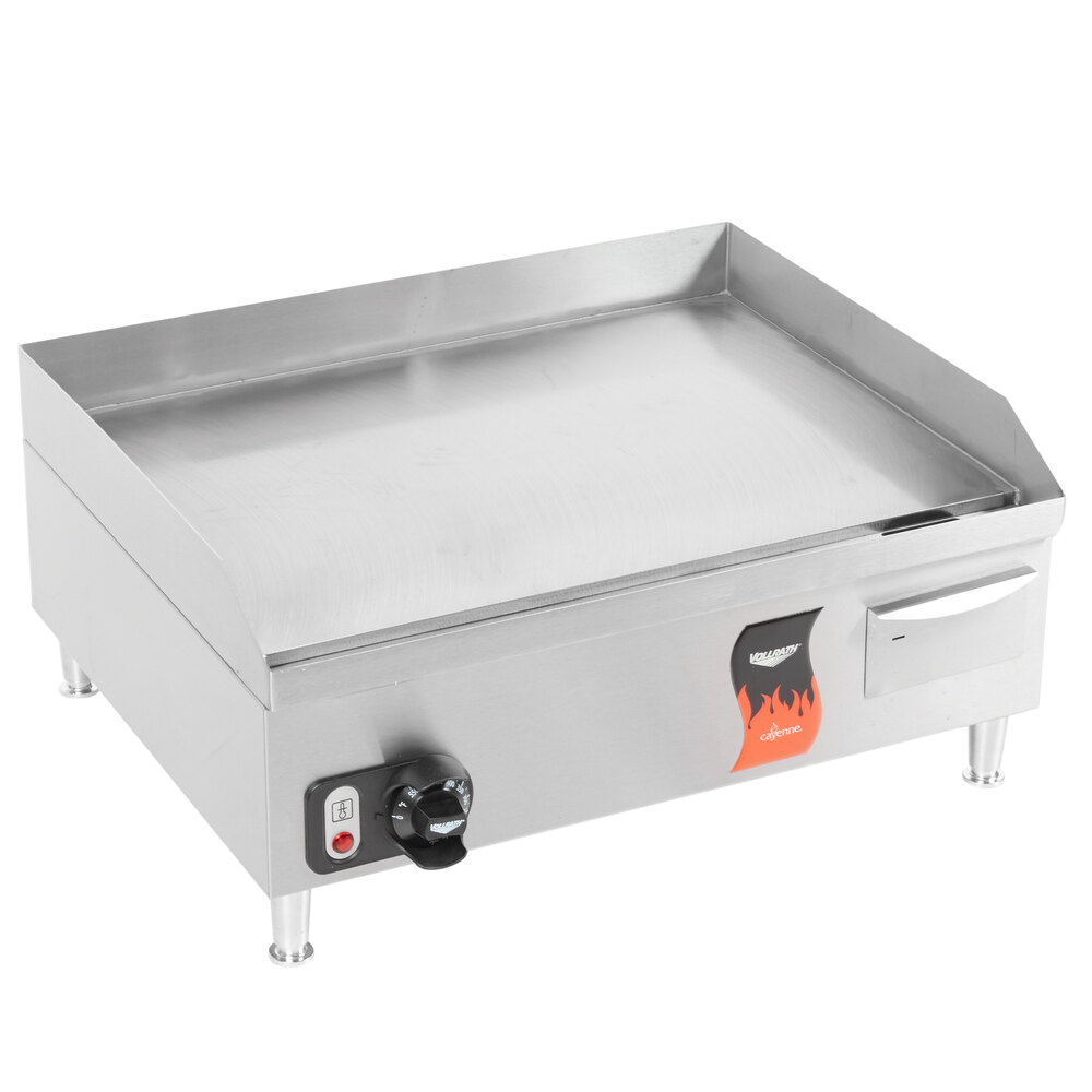 Vollrath 40716 Cayenne 24" Thermostatic Electric Griddle 220V
