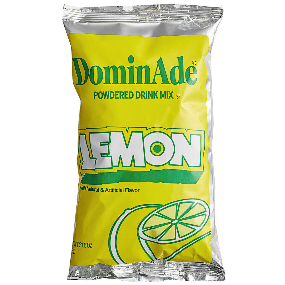 DominAde 21.6 oz. Lemon Drink Mix