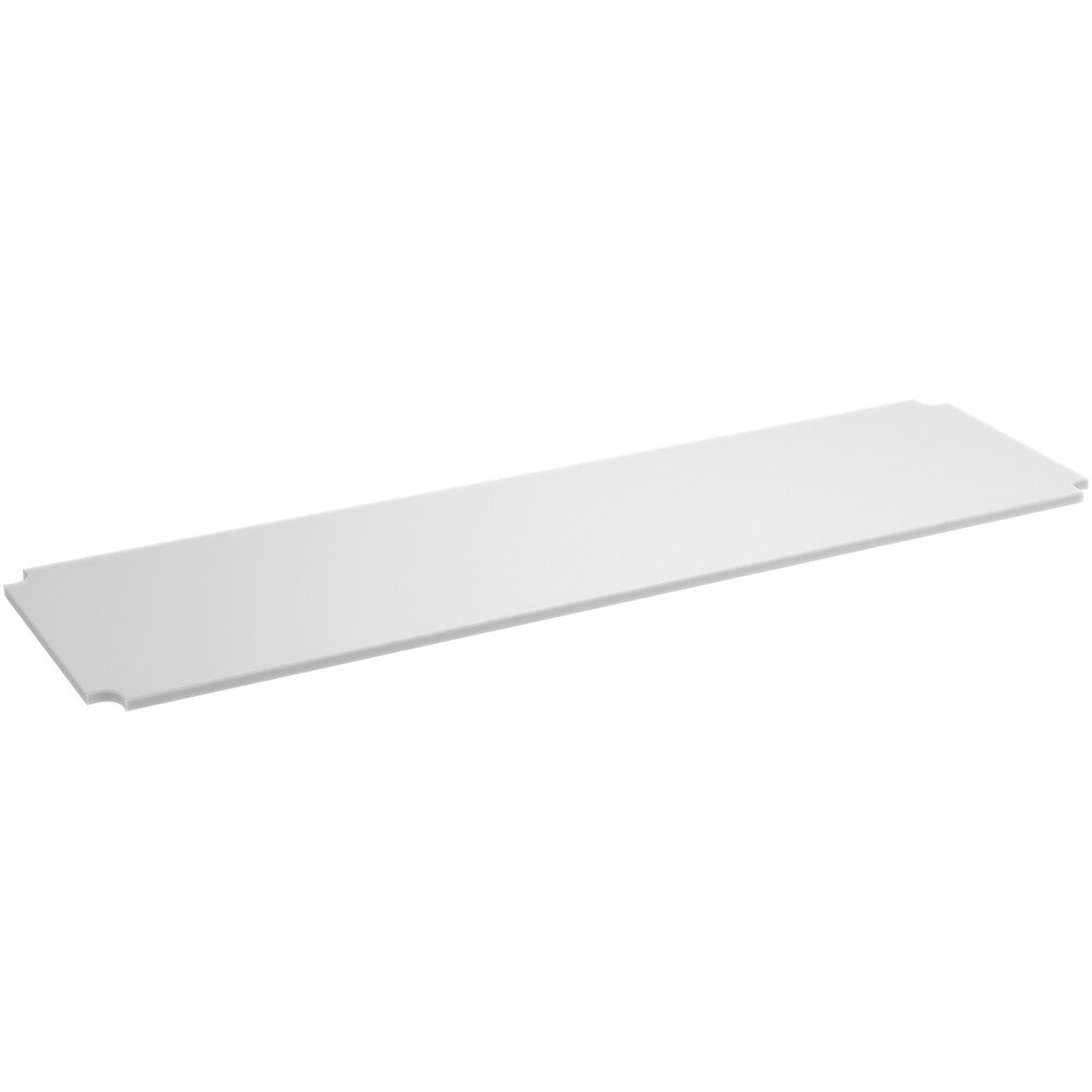 Regency Polyethylene Cutting Board Insert for Wire Shelving - 14 inch x 48 inch x 1/2 inch