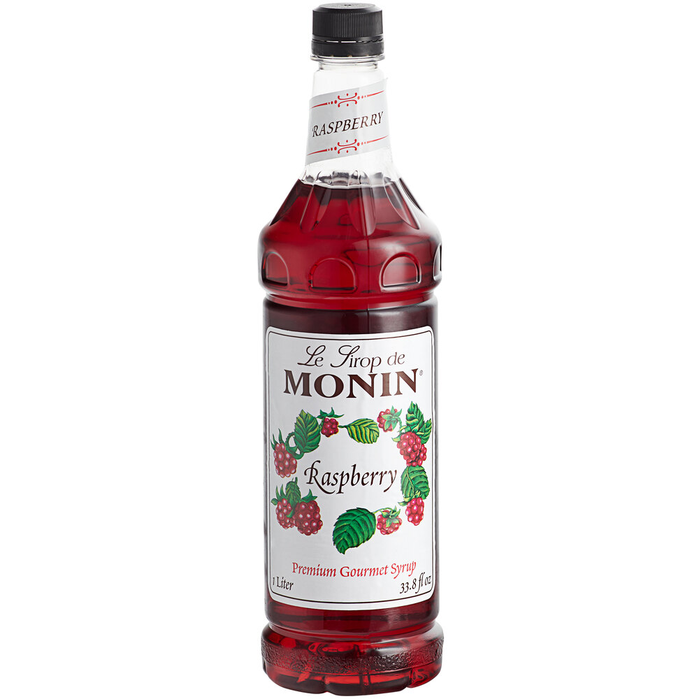 Premium Raspberry Flavoring Syrup By Monin 750ml
