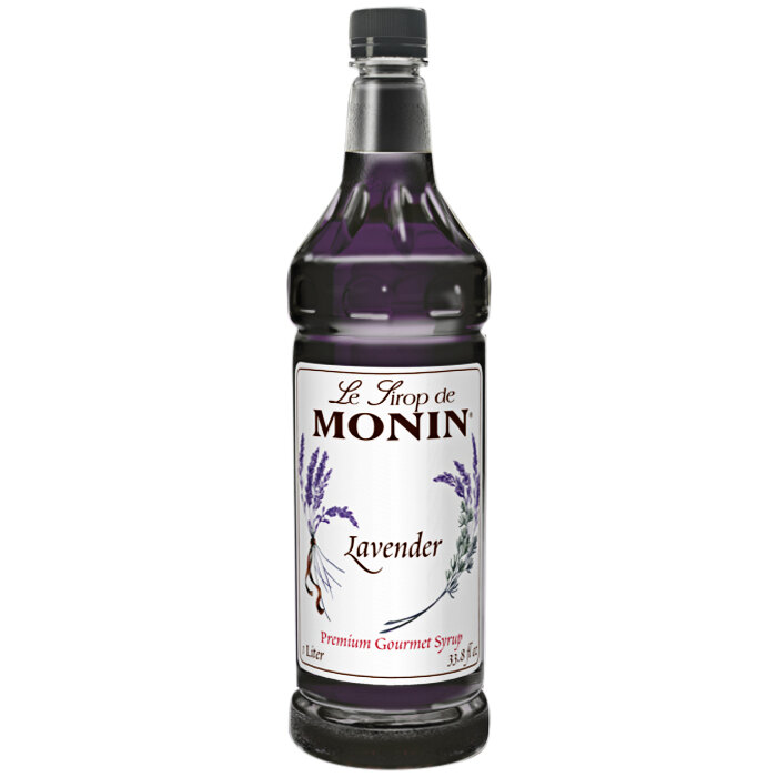 Monin Premium Lavender Flavoring Syrup 1 Liter