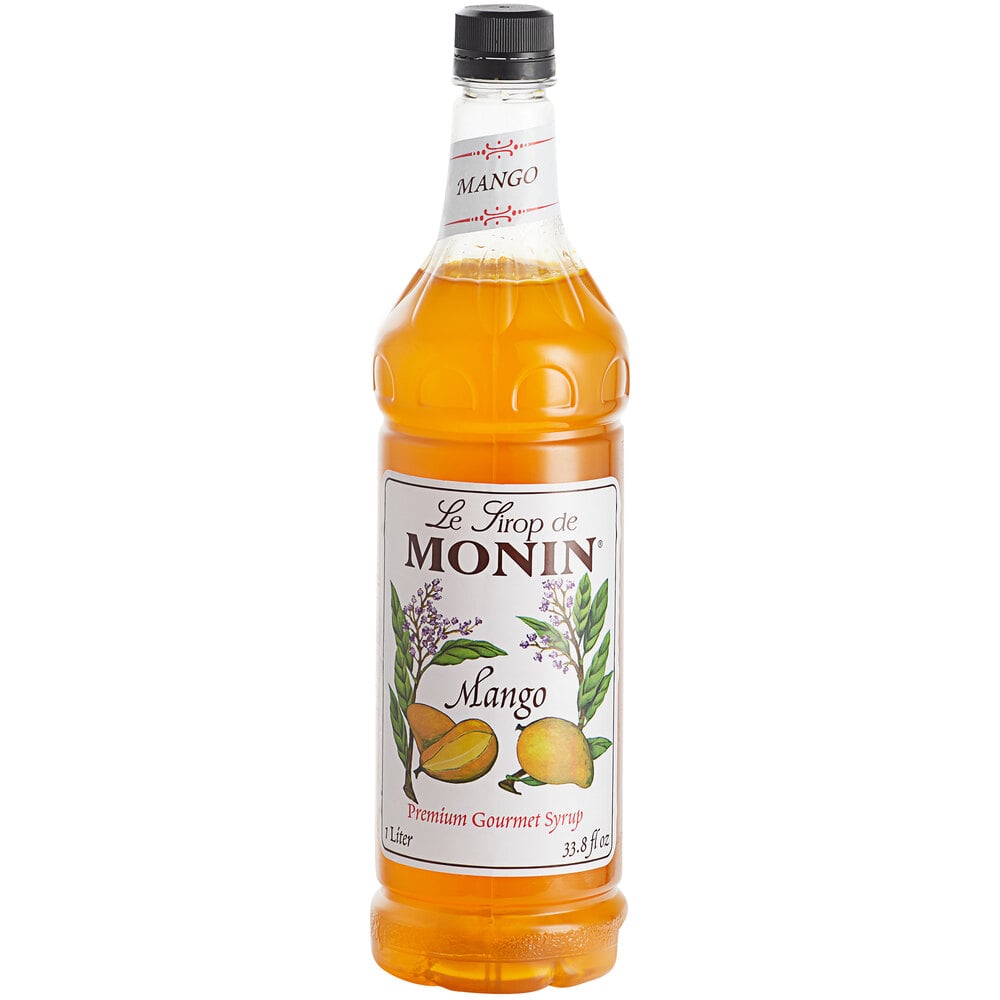 Monin Premium Mango Flavoring / Fruit Syrup 1 Liter