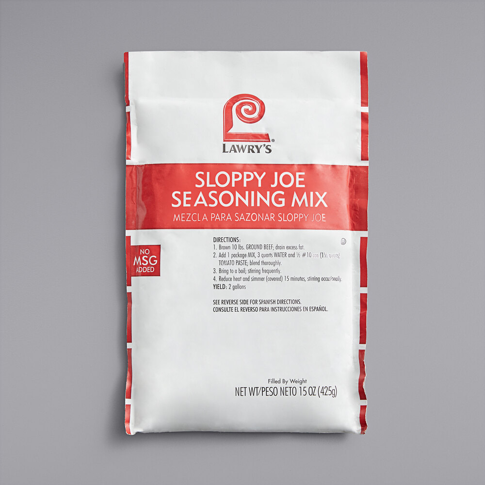 Sloppy Joes Seasoning Mix