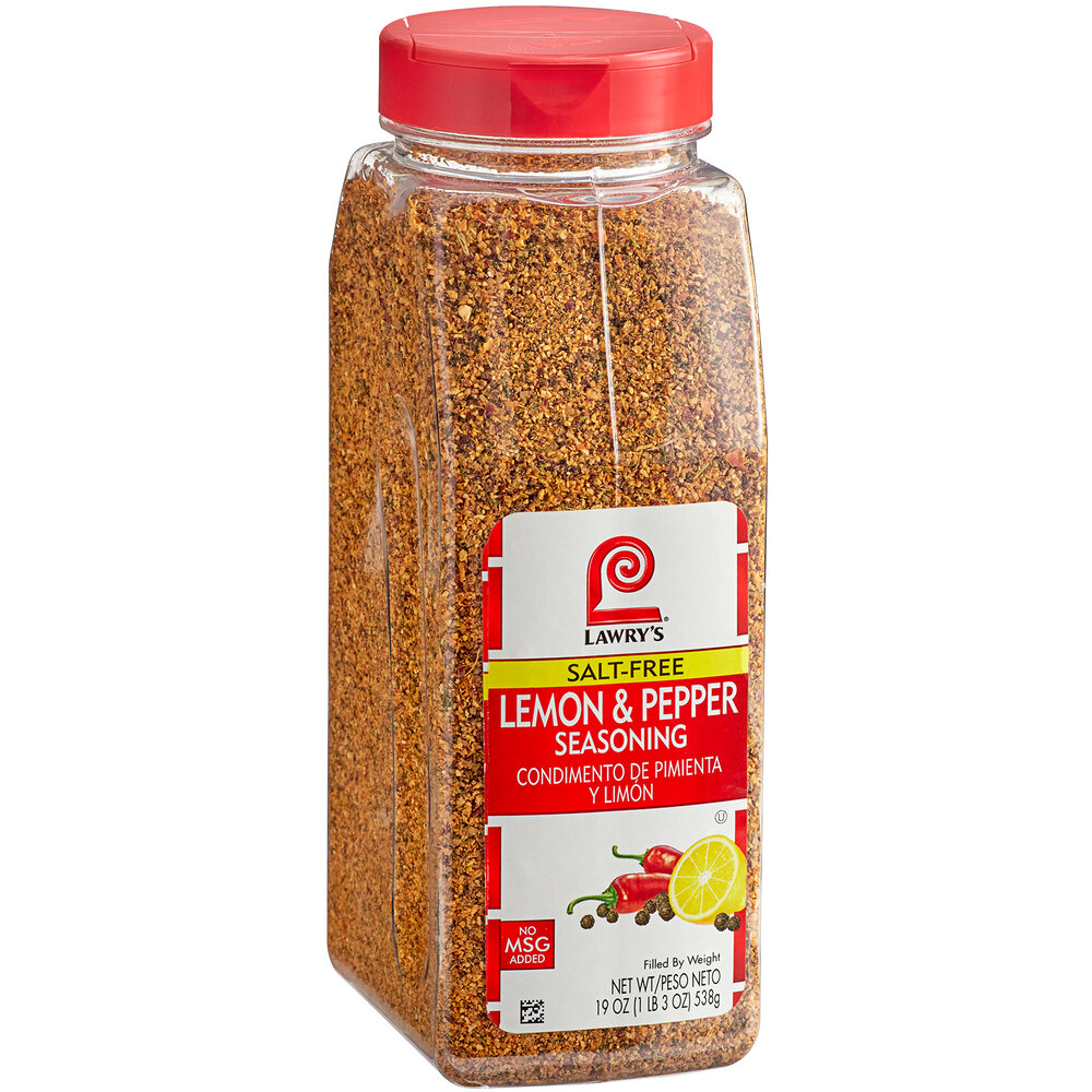 Lawry's 19 oz. SaltFree Lemon and Pepper Seasoning