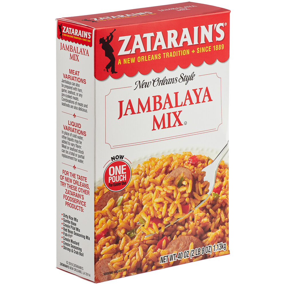 Zatarain's 40 oz. Jambalaya Mix 8/Case
