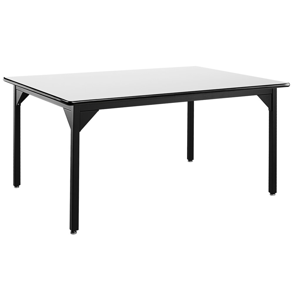 National Public Seating HDT7 4860W 48 X 60 Fixed Height Black Frame national-public-seating-hdt7-4860w-48-x-60-fixed-height-black-frame