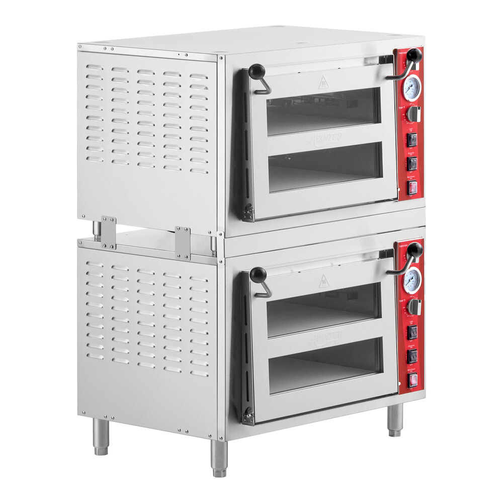 Avantco DPO-2-DS Quadruple Deck Countertop Pizza/Bakery Oven