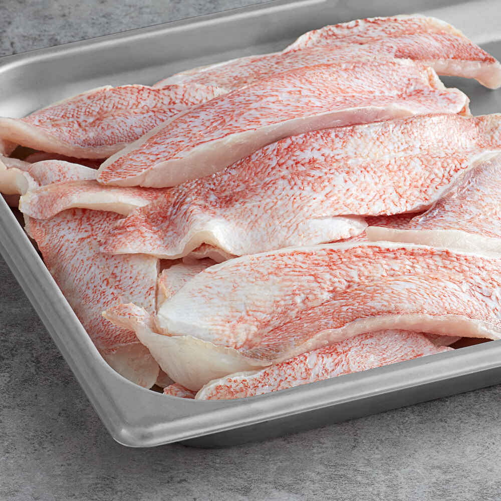 Wulf's Acadian Redfish Fillets 10 lb. Case of 2 6 oz. Portions