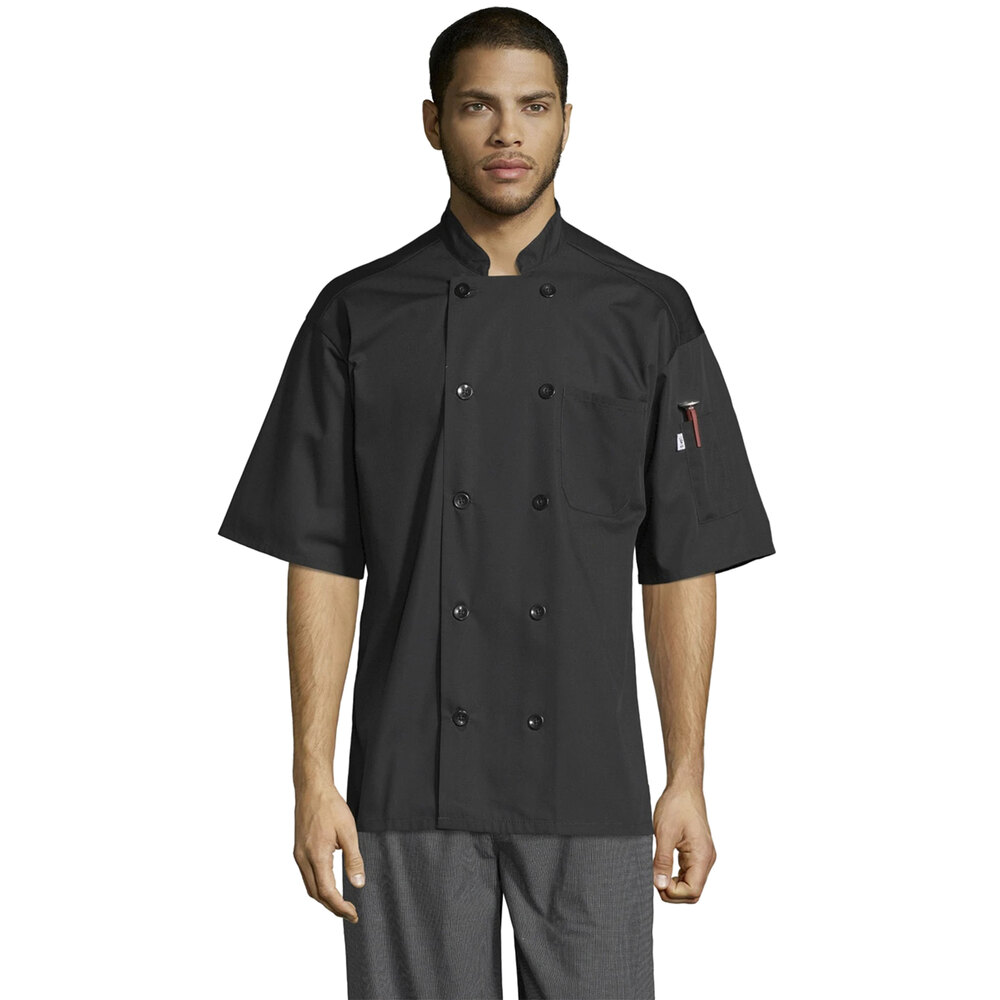 2X Chef Apparel Chefs Jacket Mesh Short Sleeve Kitchen Uniforms Chefwear
