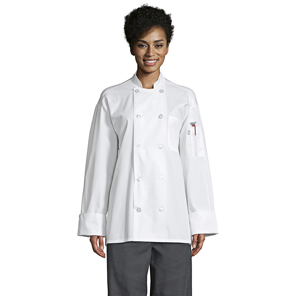 Threads Classic Poplin Pro Vent 0422 Unisex Lightweight White Customizable Long Sleeve