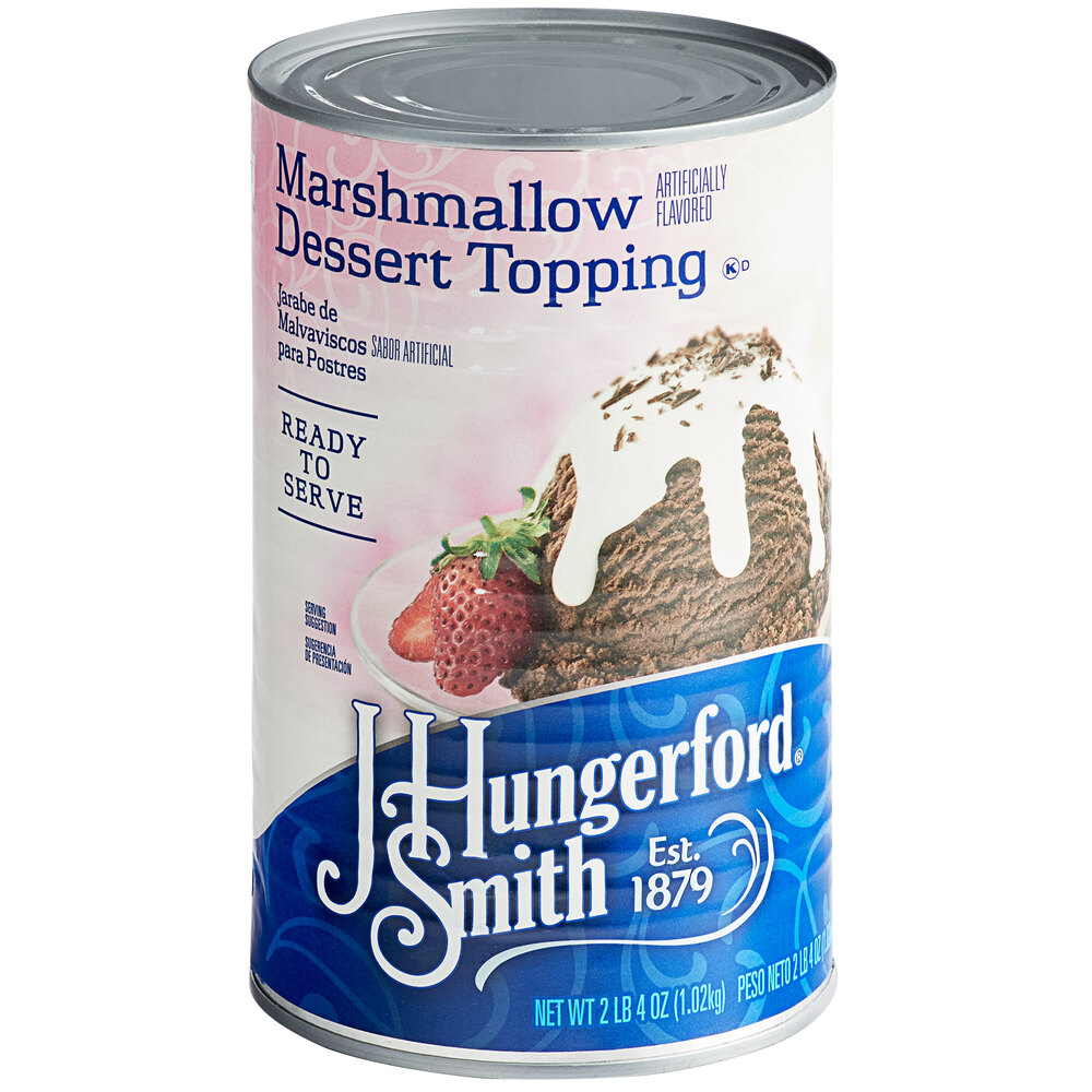 J. Hungerford Smith 5 Can ReadytoUse Marshmallow Topping 6/Case