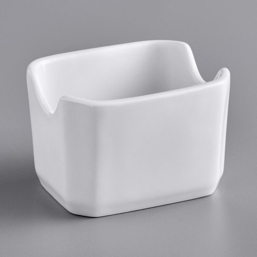 Tuxton BPM-200A 20 oz. Porcelain White Milano China Mug - 24/Case