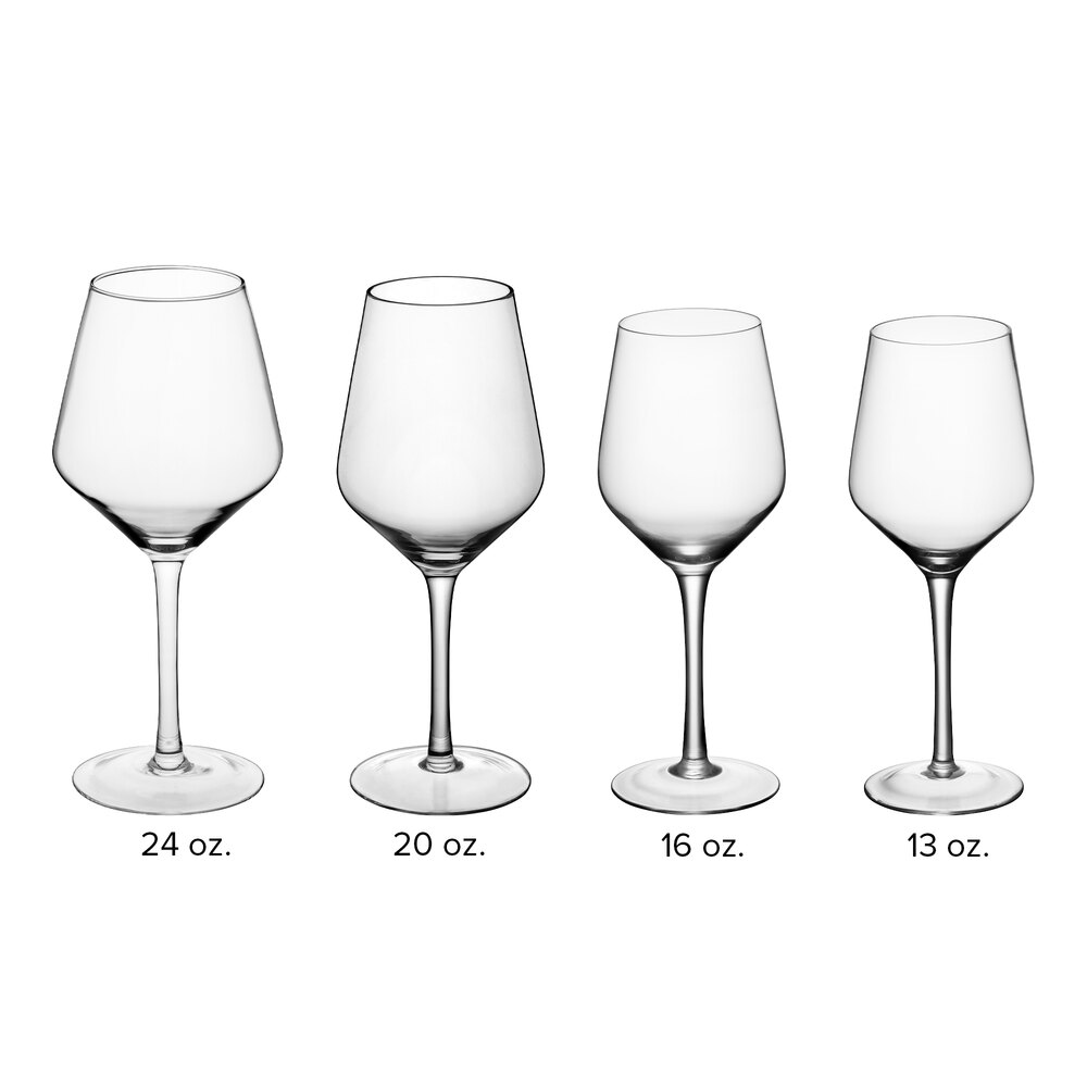 Acopa Silhouette 13.5 oz. Wine Glass - 12/Case