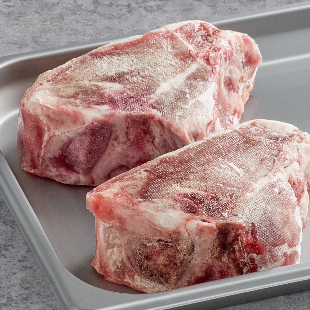 Strauss 16 oz. Porterhouse Veal Loin Chop 10/Case